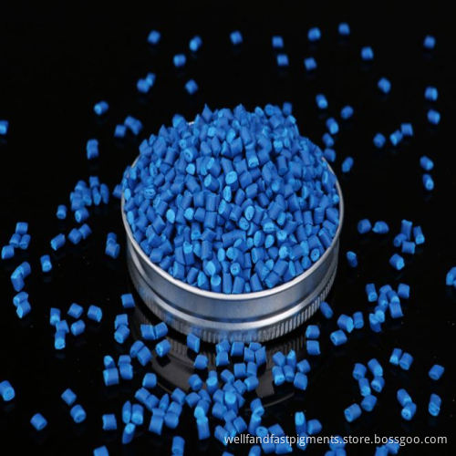 Custom Color Pigment Pellets Plastics Blue Masterbatch